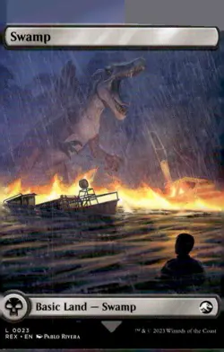 Swamp L Universes Beyond: Jurassic World Collection 23 NM - Image 1