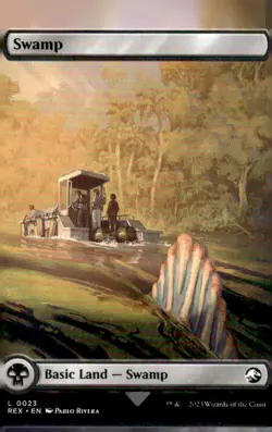 Swamp L Universes Beyond: Jurassic World Collection 23 NM - Image 2
