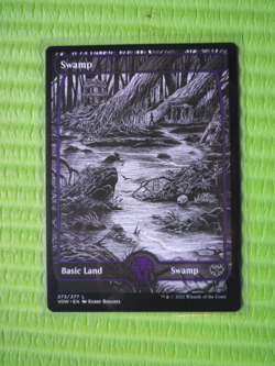 Swamp Full Art Land Lot of 6 Cards 272 & 273 Innistrad Crimson Vow MTG Regular - Image 2