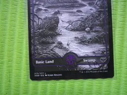 Swamp Full Art Land Lot of 6 Cards 272 & 273 Innistrad Crimson Vow MTG Regular - Image 3
