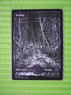 Swamp Full Art Land Lot of 6 Cards 272 & 273 Innistrad Crimson Vow MTG Regular - Image 5
