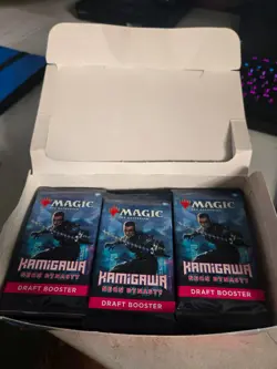Magic: The Gathering Kamigawa Neon Dynasty Draft Box (Opened -Contains 30 Packs) - Image 2