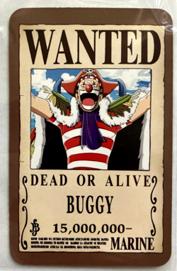 Buggy One Piece Wanted Set ACG Holo Anime Card Dead or Alive - Image 4