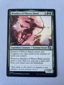 Braulios of Pheres Band (Anime) 51 Foundations Jumpstart Normal NM - Image 1