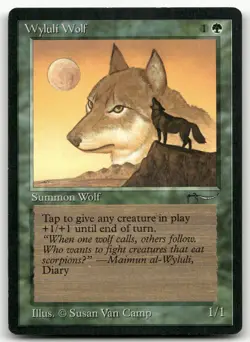 Wyluli Wolf (NM) Arabian Nights ARN Magic MTG - Image 1