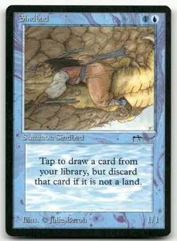 Sindbad (NM) Arabian Nights ARN Magic MTG - Image 1