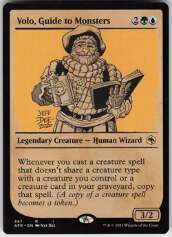Volo, Guide to Monsters (Showcase) 347 Adventures in the Forgotten Realms MTG NM - Image 1