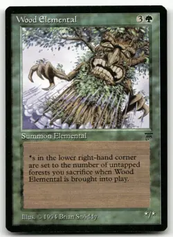 Wood Elemental (NM) Legends LEG Magic MTG - Image 1