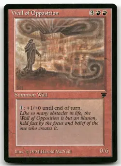Wall of Opposition (NM) Legends LEG Magic MTG - Image 1