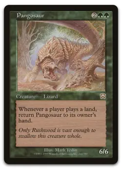 Pangosaur #261 (LP) Mercadian Masques MMQ Magic MTG - Image 1