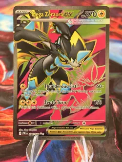 Pokemon TCG Pitch Black Mega Zeraora EX 098/084 Ultra Rare - Image 1