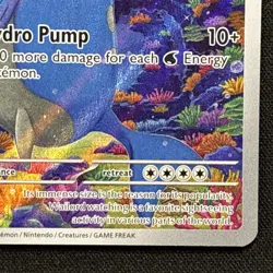 Wailord Holo Illustration Rare Pokemon - TCG SV09: Journey Together 162/159 NM - Image 4