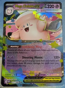 Pokemon Mega Clefable EX 31/88 Perfect Order NM - Image 1