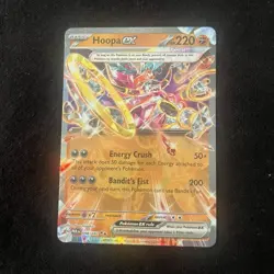 Pokemon Hoopa ex 098/182 SV04: Paradox Rift Holo Double Rare - Image 1