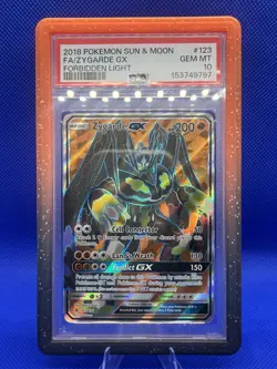 Zygarde GX Holo Pokemon TCG Card Full Art 123/131 PSA 10 GM NEW CERT POP 104 - Image 1