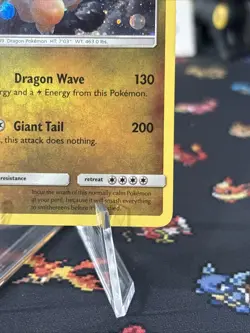 Pokemon Tcg: Dragonite Sun & Moon 96/149 Cosmos Holo Checklane Promo Wow!! - Image 5