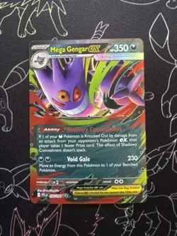 Pokemon TCG - Phantasmal Flames - Mega Gengar EX - 056/094 - Double Rare - NM/MT - Image 1