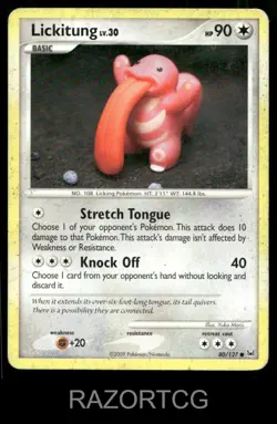 LICKITUNG 80/127 C PLATINUM POKEMON HP - Image 1