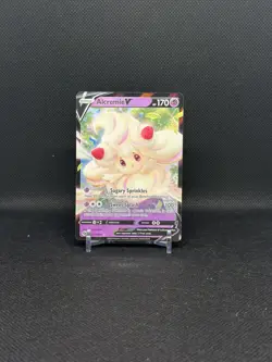 Alcremie V 022/073 Holo V Rare Champion's Path Pokemon Near Mint - Image 1