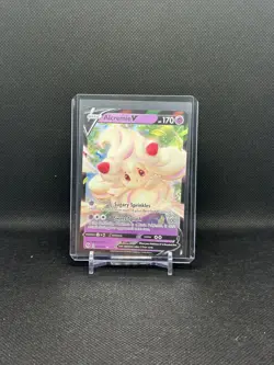 Alcremie V 022/073 Holo V Rare Champion's Path Pokemon Near Mint - Image 3