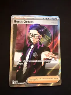 Pokemon TCG Boss's Orders 256/217 Full Art Trainer Ascended Heroes - Image 1