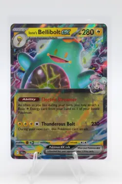 Ionos Bellibolt ex 053/159 Double Rare Holo Journey Together Pokemon Near Mint - Image 1