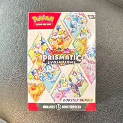 Pokemon Pokemon TCG Scarlet & Violet Prismatic Evolutions Booster Bundle 6 Packs - Image 1