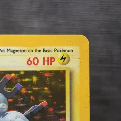 Pokemon Base Set Magneton 9/102 Holo Rare MP - Image 2
