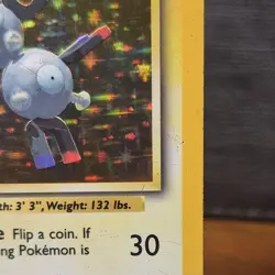 Pokemon Base Set Magneton 9/102 Holo Rare MP - Image 3
