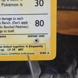 Pokemon Base Set Magneton 9/102 Holo Rare MP - Image 4