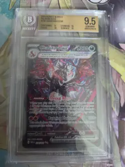 Pokemon SV Paldean Fates Charizard ex SIR 234/091 BGS 9.5 Gem Mint English - Image 1