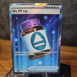 N's PP Up 262/217 Ultra Rare, Ascended Heroes, Full Art Holo, Pokemon TCG, NM - Image 1