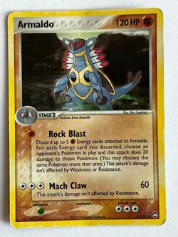 Pokemon Armaldo 3/108 Power Keepers Holo - Image 1