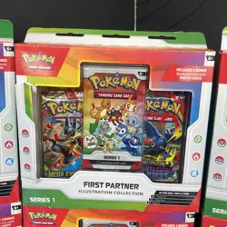 LOT OF (9) POKEMON TCG FIRST PARTNER SERIES 1 FACTORY SEALED BOX NEW See Pics - Image 3