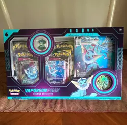 Pokemon TCG Vaporeon VMAX Premium Collection Box, English, 1 Box 2022 - Image 1