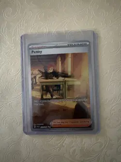 Penny - 252/198 - Pokemon Scarlet Violet Base Special Illustration Ultra Rare NM - Image 1