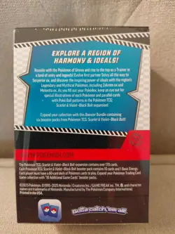 Pokemon TCG Scarlet & Violet Black Bolt Booster Bundle 6 pack NEW/FACTORY SEALED - Image 2