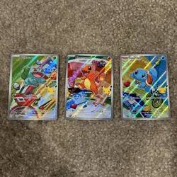 Pokemon TCG First Partner Illustration Collection Series 1 Kanto GEN 1 Set NM - Image 1