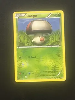 Foongus - 9/101 - Common - Reverse Holo , English Pokemon Noble Victories - Image 1