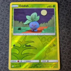 Oddish 6/214 NM Common Reverse Holo Unbroken Bonds 2019 Pokemon Asako Ito - Image 1