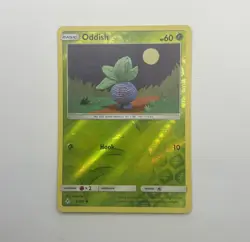 Oddish 6/214 NM Common Reverse Holo Unbroken Bonds 2019 Pokemon TCG - Image 1