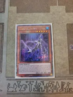 YUGIOH CRYSTAL SHARK RA03-EN031 QUARTER CENTURY SECRET 1ST ED NM - Image 1