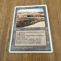 Strip Mine MTG 4th Edition English - Image 1