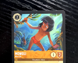 Mowgli 19/204 Whispers in the Well Super Rare Disney Lorcana TCG - Image 3
