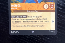 Mowgli 19/204 Whispers in the Well Super Rare Disney Lorcana TCG - Image 4