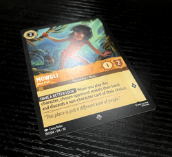 Mowgli 19/204 Whispers in the Well Super Rare Disney Lorcana TCG - Image 5