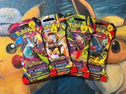 Pokemon TCG: Mega Evolution-Phantasmal Flames Sleeved Booster Pack (10 Cards) - Image 1