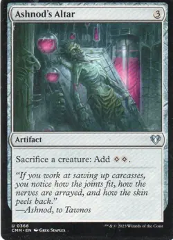 MTG: Commander Masters: Ashnod's Altar: Lightly Played Condition - Image 1