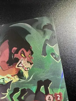 Scar - Heartless Hunter (Store Championship 14 Disney Lorcana Promo Cards Holo 1 - Image 5