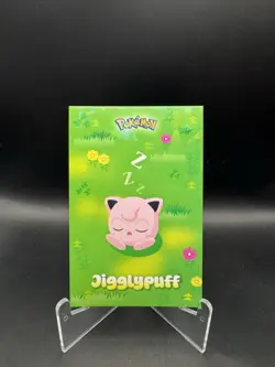 Pokemon Sleeping Jigglypuff Cracked Ice Holo Card Database Attacks 2 Peru - Image 1